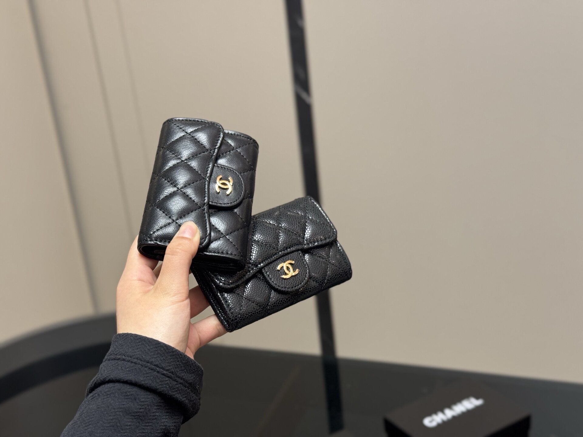 chanel card wallet 11.7cm 3